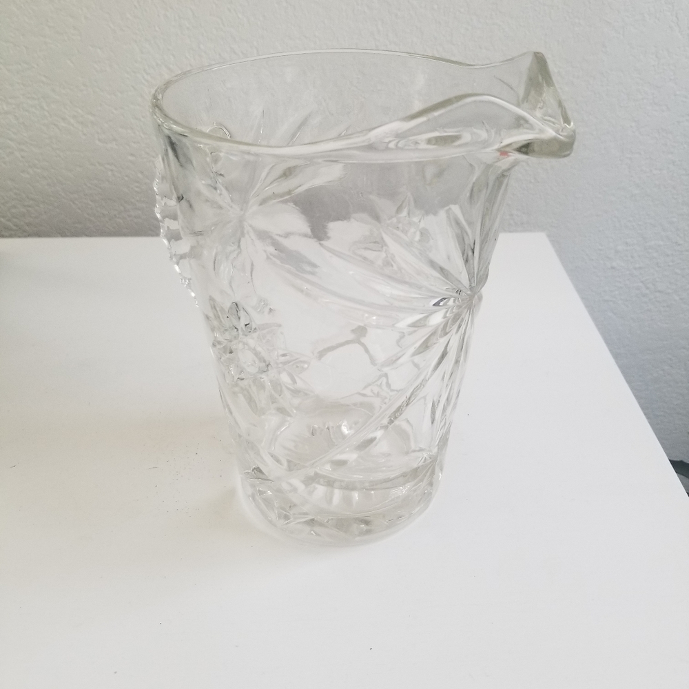 Glass Cut Pitcher - Picture 4 of 7